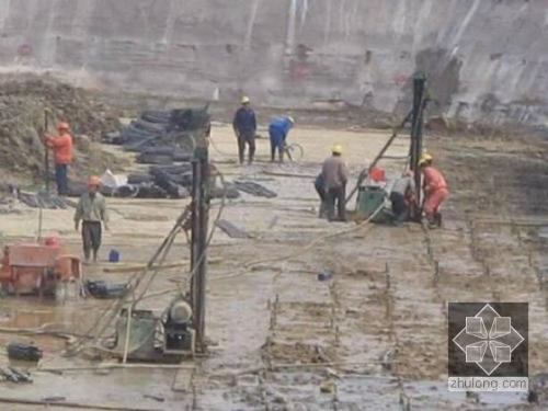 文安我公司承建北京房山区水池地基注浆加固工程